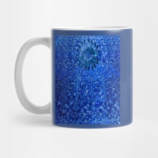 Blue Sparkle Glamour Bling Bling Mug